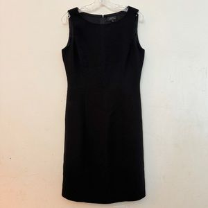 Tahari Sheath Dress, Black, size 8
